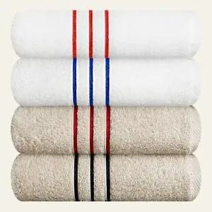 송월 타올 호텔 수건 10장 프리미엄 고중량 코마사 40수 200g 내추럴 코튼
