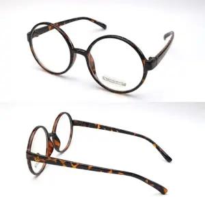 동그란 오버사이즈 뿔테 원형 큰알 안경 남여공용