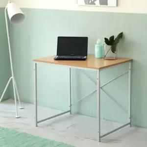 북유럽 느낌 데스크 고급 철제프레임 X자 지지대 80 x 60 x 70cm 8.4kg 블랙 화이트 2컬러