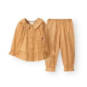 [롯데백화점]오르시떼 여아동 E102 챔스포드 긴소매 상하 OR24FGGAE102