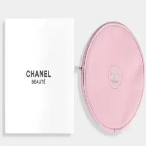 샤넬 뷰티 핑크 원형 파우치/샤넬 뷰티 쇼핑백 포장