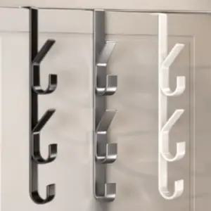 문에거는 도어후크 옷걸이 문뒤 행거 세로 5구 방문 문짝 문걸이