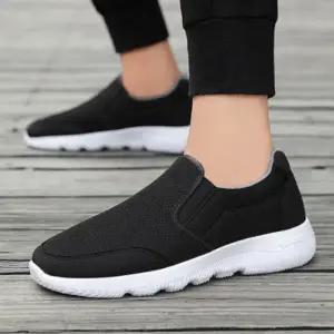 고품질 슬립온 여성 운동화 남성 쿠션 경량 메쉬 데일리 경량 (WFK54IT)