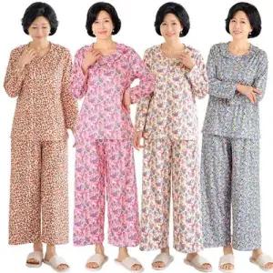 [엄마옷 로즈맘] 호천프릴넥홈웨어상하세트