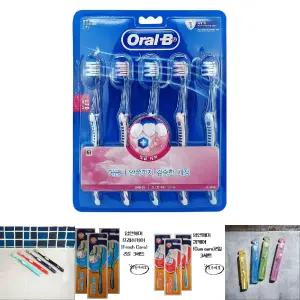 오랄비 벨벳 초미세모(5개입) 초소형헤드 18mm/고급/칫솔/양치/치솔/치석/극세모/미세모/세정/구강/위생