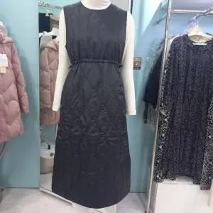 꼼빠니아 DP01 누빔 패딩 원피스  Caew9-wop010