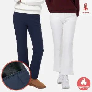 [이지바이]투엘라 윈터포스 여성 골프 아웃도어 세미부츠핏 겨울 패딩 밴딩 팬츠(W6WP02)
