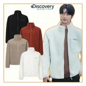 [디스커버리] 25FW 변우석 공용 뽀글이 테크플리스 하이넥 자켓 DXSS71056-ICWJ 308792