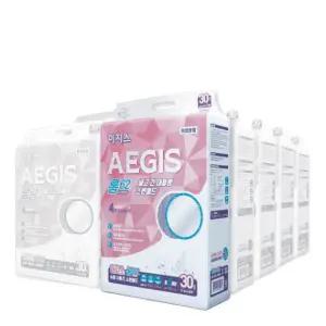 이지스 성인기저귀 롱62 소변패드 속기저귀, 30매, 8개