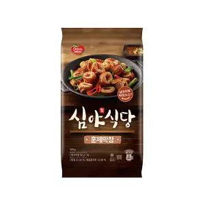 [소비기한 임박] 동원 심야식당 훈제막창 330g, 1개
