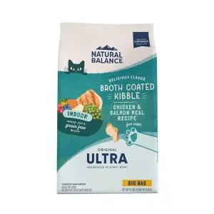 울트라 그레인프리 인도어 닭연어 레시피 고양이 면역 피부 사료 6.8kg+간식