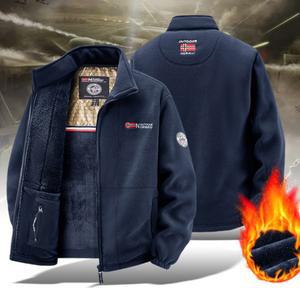 발열 점퍼 온열 열선 겨울용 따뜻한 플리스 남성 방풍 남성용 칼라 재킷 야외용 하이 등산용 스웨트셔츠 코트 오버코트 두꺼운 스키