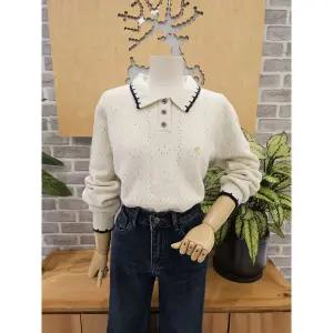 [레코브](신세계 사우스시티)카라 니트 (LC31F1KN501X)