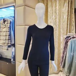 [대구백화점] [비너스]블랙 모달캐시미어 여성내복상의(VLG5062C BK)