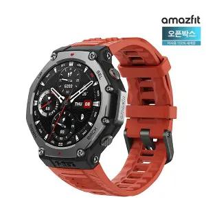 어메이즈핏 티렉스3 레드 T-Rex3 스마트워치(오픈박스 새상품)-ISK
