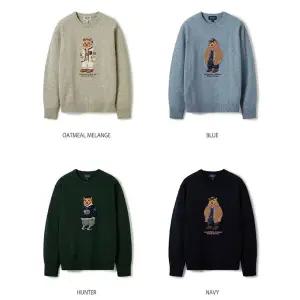 [후아유] 스티브 프리미엄 자가드 스웨터 (WHKAE4T11U)