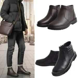 에버라스트 발목 아이젠 남성털부츠 남성방한화 겨울구두 - 디셈보