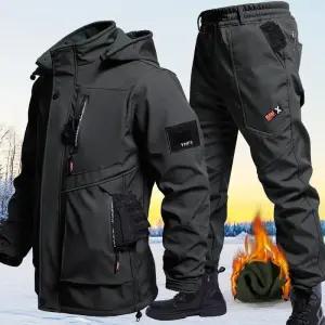 오토바이 방한복 라이더복 작업복 방수 보온 세트 슈트 방풍 일체형 자켓 배달우주복 방한