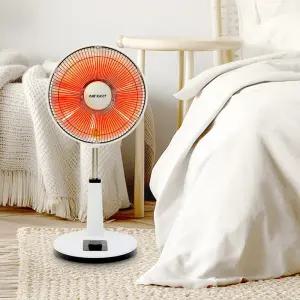 넥스코 스탠드형 열선풍기 선풍기형 히터 가정용 업소용 전기히터 35cm RHL-S8000K