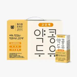 서울대 밥스누 배로 맛있는 약콩두유 고단백 두유 실속팩 190ml 24팩