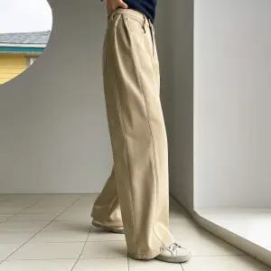 [핑크시슬리] 키별로 융기모 2WAY 히든밴딩 절개 와이드 팬츠