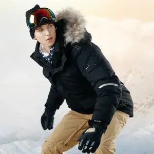 [아웃도어스/푸조]푸조 남자 여성 스키복 보드복 패딩 자켓 상의 FZ-823-1 블랙