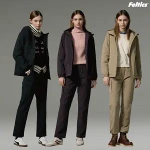 25FW 여성 패딩 보아퍼 기모 셋업 2종