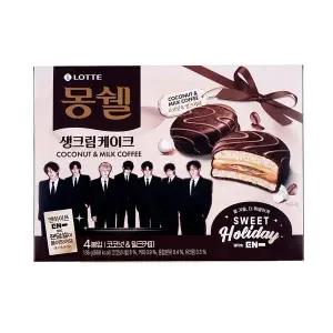 신상 롯데 몽쉘 코코넛&밀크커피맛 136g