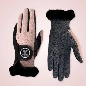 겨울 골프 장갑 방한 논슬립 라운딩 여성 골프 장갑 양손 액세서리 스포츠 선물