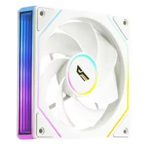 :다크플래쉬 darkFlash DF12R 120 ARGB PWM Reverse 시스템 케이스 쿨러 (화이트)