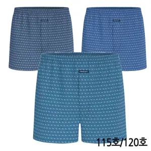 BYC 남자트렁크팬티 MCG4044 빅사이즈 115호 120호 40수 순면 큰사각 3매입