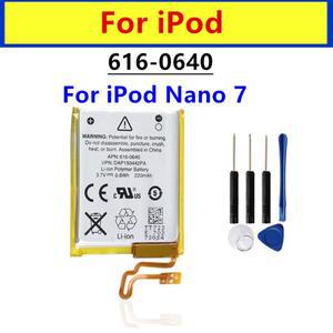 아이팟 나노 7 세대 교체용 배터리 A1446 MP3 MB903LL/A 616-0639 및 도구 0640