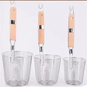 바구니 프라이어감자 만두 스트너 국수 소쿠리 야채 스테인레스 딥 싱크 튀김 조리기구 스틸 메쉬