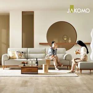 [스툴증정][자코모] 올리아 4인 럭스 통가죽 천연면피 소가죽 소파+스툴