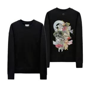 25FW 우영미 블랙 시티 그래픽 맨투맨 W253TS25723B