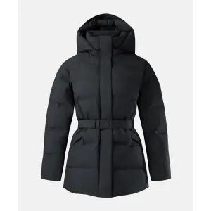 코오롱스포츠 KOLON SPORT 여성 쿠치 윈드스토퍼 중기장 미드 다운 TVJDW25612BLK 1559965