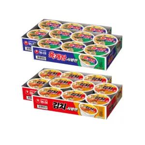 농심 육사김사세트 (육개장사발면12개 김치사발면12개)