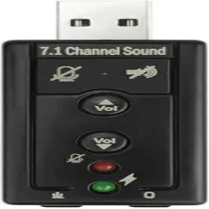 DSYJ 7.1 채널 USB 외장 사운드 카드 오디오 어댑터