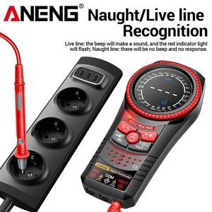 ANENG 6000 카운트 AC 전압 전류 테스터 SZ312 커패시터 도구 디지털 멀티미터 자동 회전 다이얼