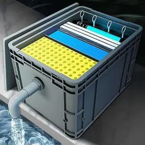 수조 외부 여과기 수족관 필터 양어장 어항 대형 정화