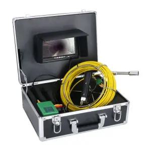 검사카메라 산업용 배관내시경 카메라 수도관 파이프 롱 하수도 모바일 7인치 20m 케이블