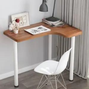 1인용 코너책상 기역자 코너 ㄱ자 화이트 L형 원룸