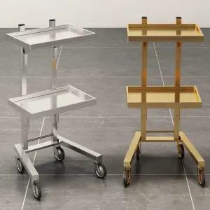 실 트레이 웨건 실트레이 가위정리대 블랙 이동식