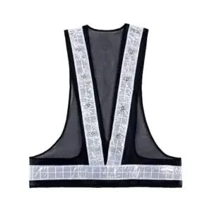 신호수 안전조끼 형광 LED 작업복 반사 조끼 야간 현장 안전 용품 (WFJ4Z11)
