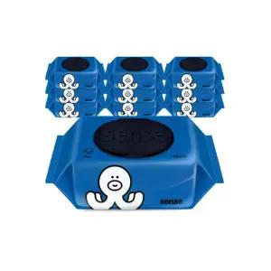 센스 물티슈 산뜻촉촉 오키 캡형 100매 10팩 434864