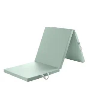 접이식 매트 바닥 폴딩 3단 체조 놀이 수면 라텍스 싱글 허리에 좋은