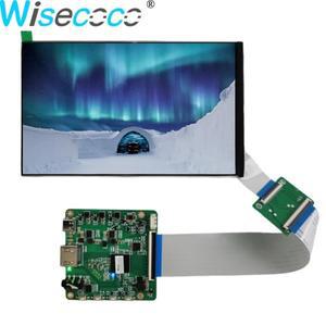 터치스크린Wisecoco 7인치 1920X1200 가로 모드 기본 LCD 디스플레이 IPS  파이 안드 TV 박스 스크린 타입C