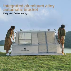 모비 가든 홀리데이 마운틴 리저던스 텐트 5.9 원터치 야외 캠핑 퀵 자동 2~4인용 루프탑 하우스 캐빈