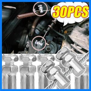 오토바이 스쿠터 ATV 미니 바이크 DIY 수리 부품용 범용 케이블 엔드 페럴 스토퍼 스로틀 브레이크 와이어