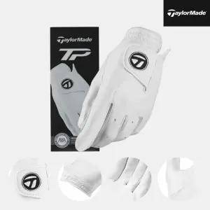 테일러메이드 TP 글러브 양피 골프장갑 남성용 화이트 왼손착용TA859